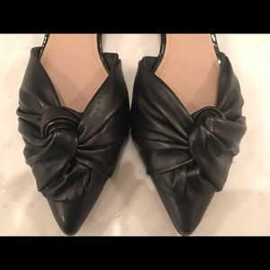 Donald J. Pliner Pennie Ruching D’Orsay Flats